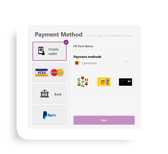Accept payments quickly and easily
